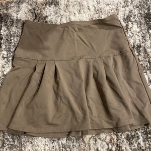 Green/grey skirt